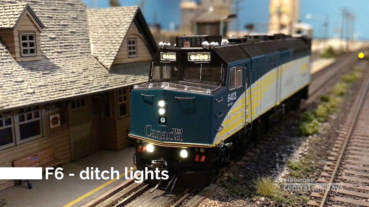 VIA Rail Rebuilt F40PH-2D - Sound and Light Check