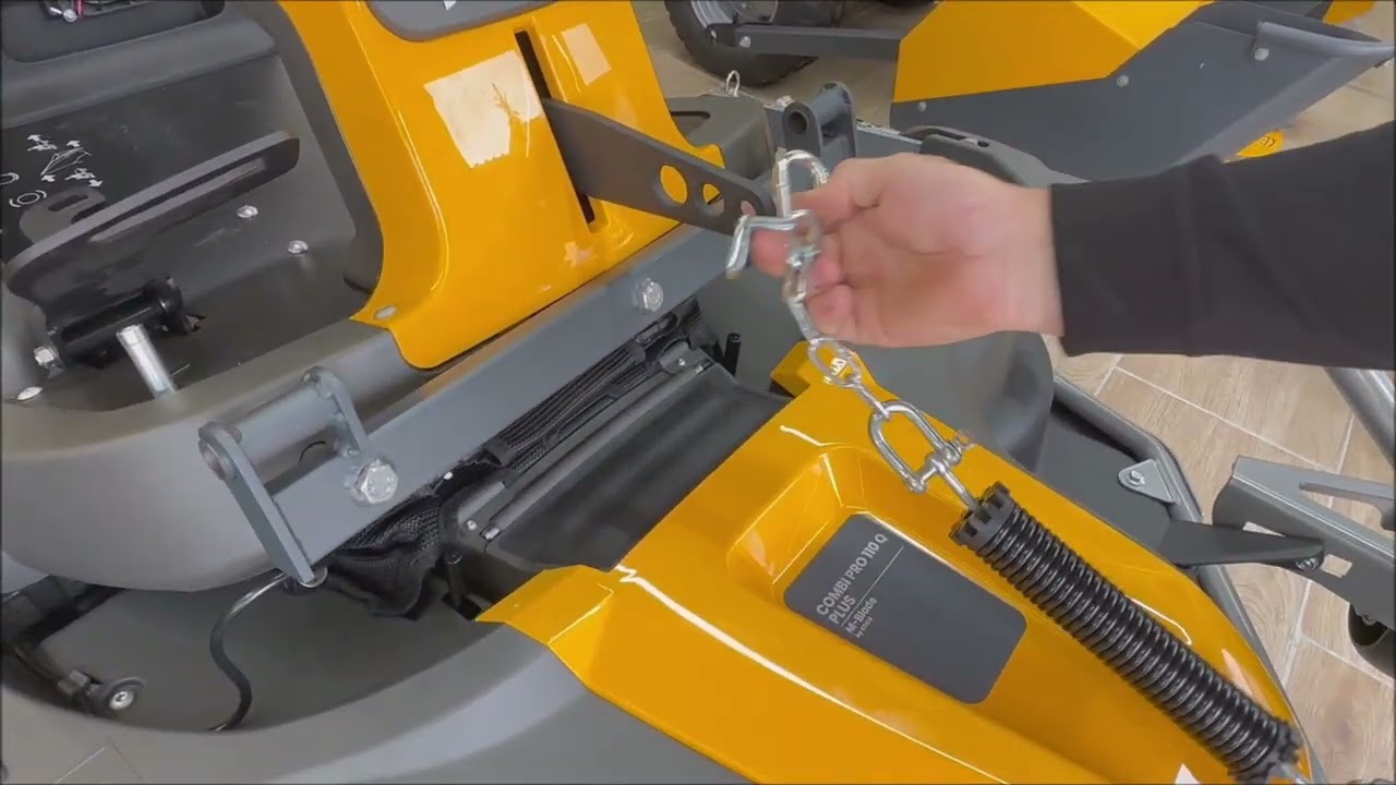 Stiga Park - odpojení žacího ústrojí Stiga Combi