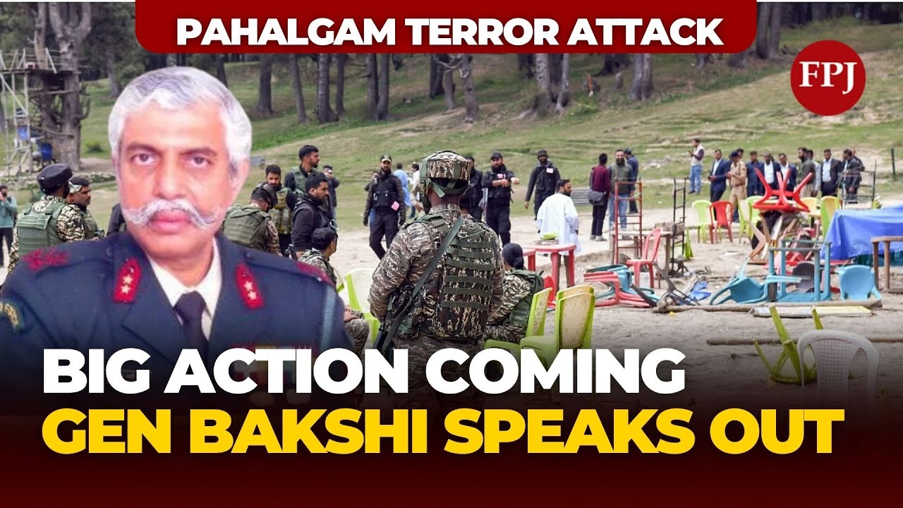 Gen GD Bakshi Predicts Strong Indian Response After Pahalgam Attack