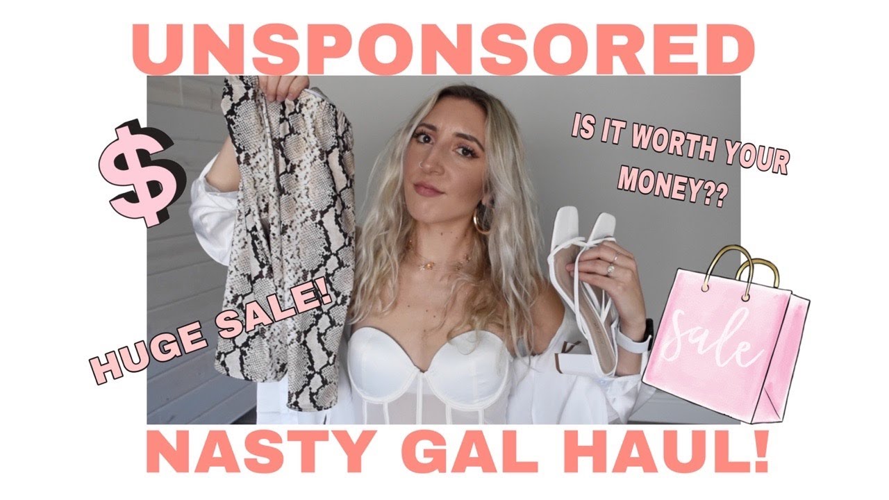 HUGE NASTY GAL TRY ON HAUL! (not sponsored) | is it worth the hype??