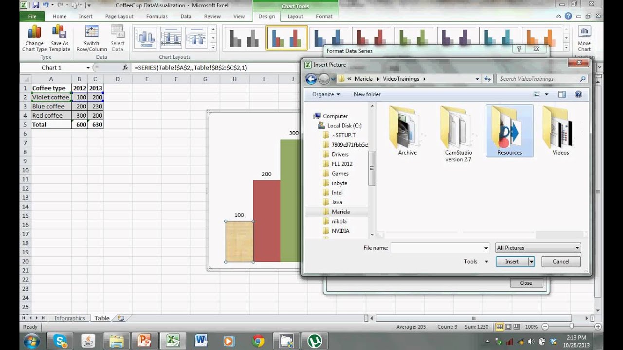 VideoTraining DataVisualizationWithExcel