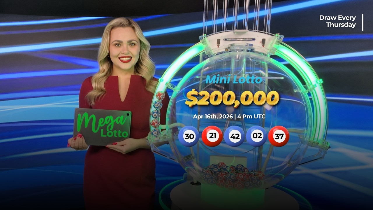 Mega Lotto | Mini Lotto | 16 kwietnia 2026 | 16:00 czasu UTC