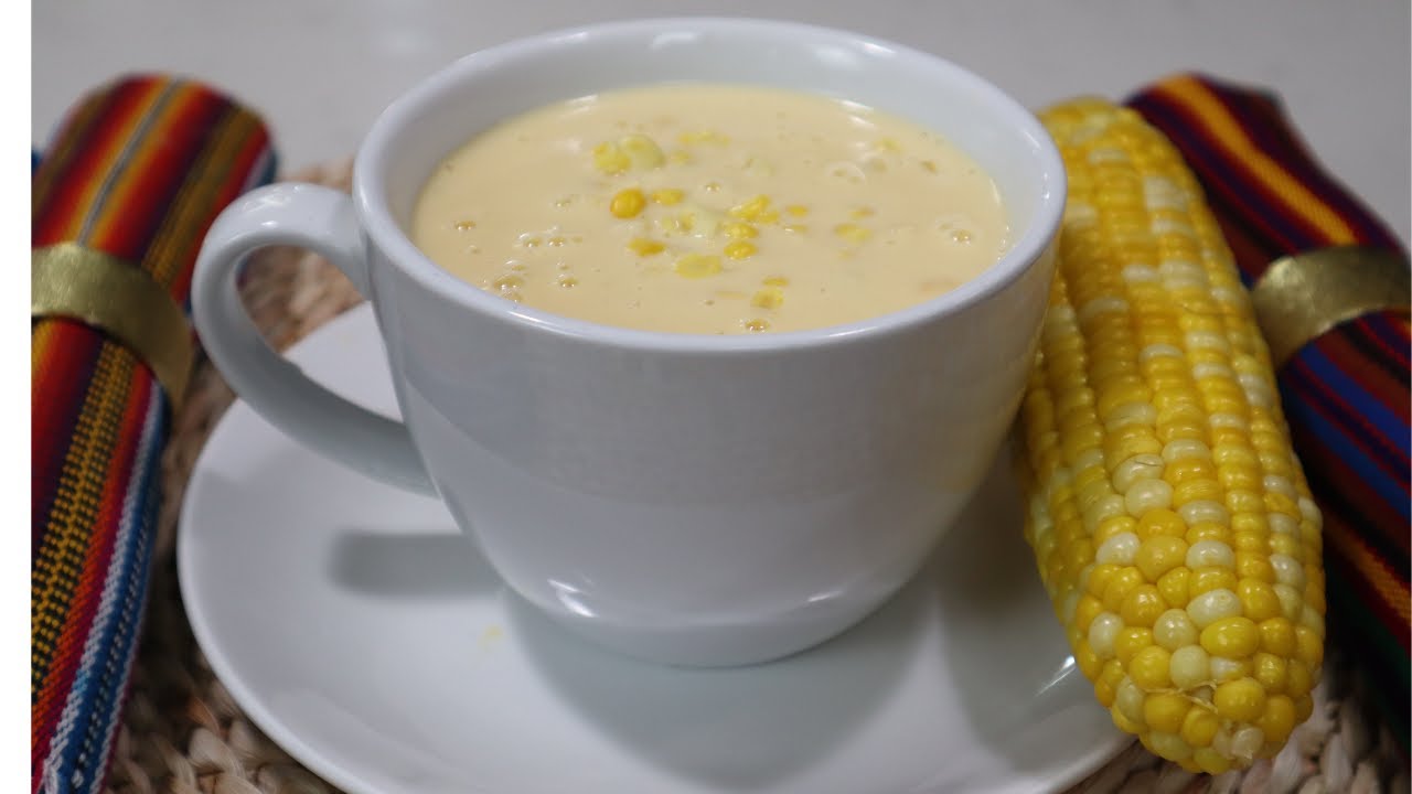 ATOL DE ELOTE DELICIOSO Y CREMOSO.