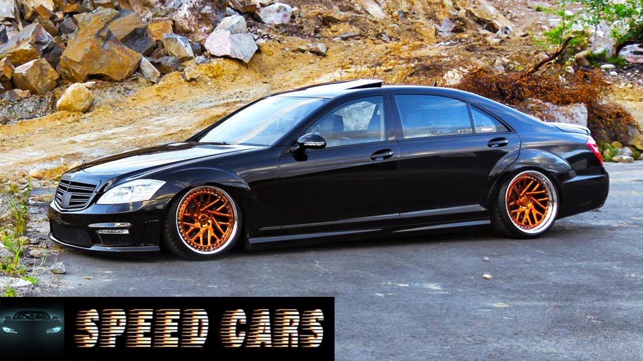 Mercedes Benz S63 AMG W221 Brutal Acceleration Burnout And Exhaust Sound