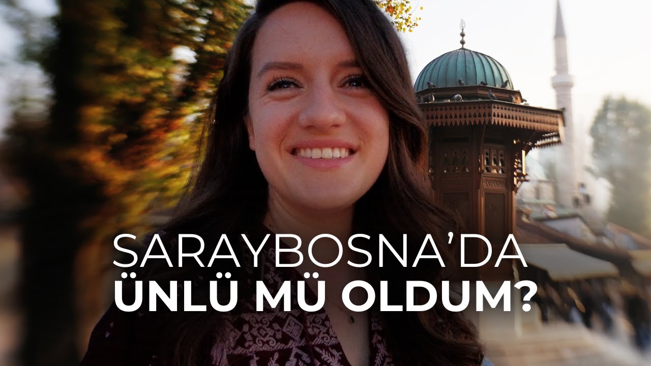 Saraybosna'da Ünlü mü Oldum? 🥹 Ülke sınırlarını aşmaya başlamak✨ #sarajevo  Vlog