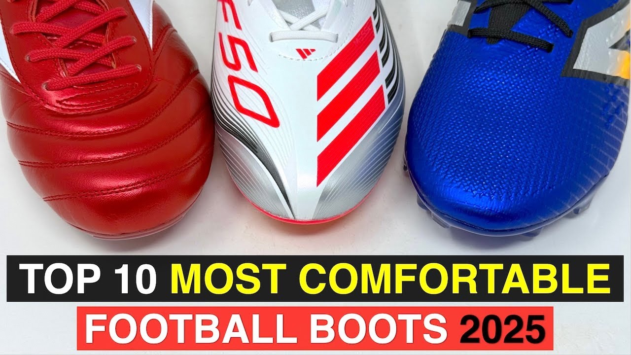 NOT 1 Nike or PUMA! - Top 10 MOST COMFORTABLE football boots of 2025