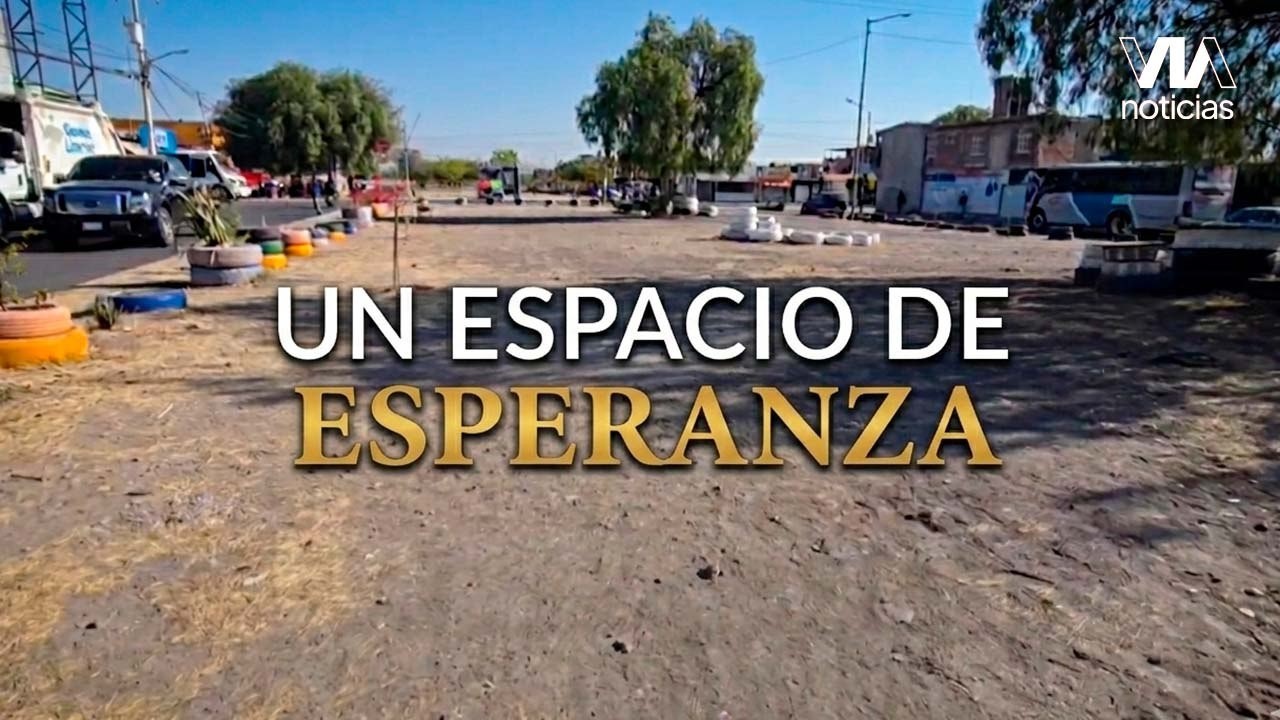  De terreno abandonado a espacio de esperanza: vecinos transforman camellón en Geovillas Los Sauces.