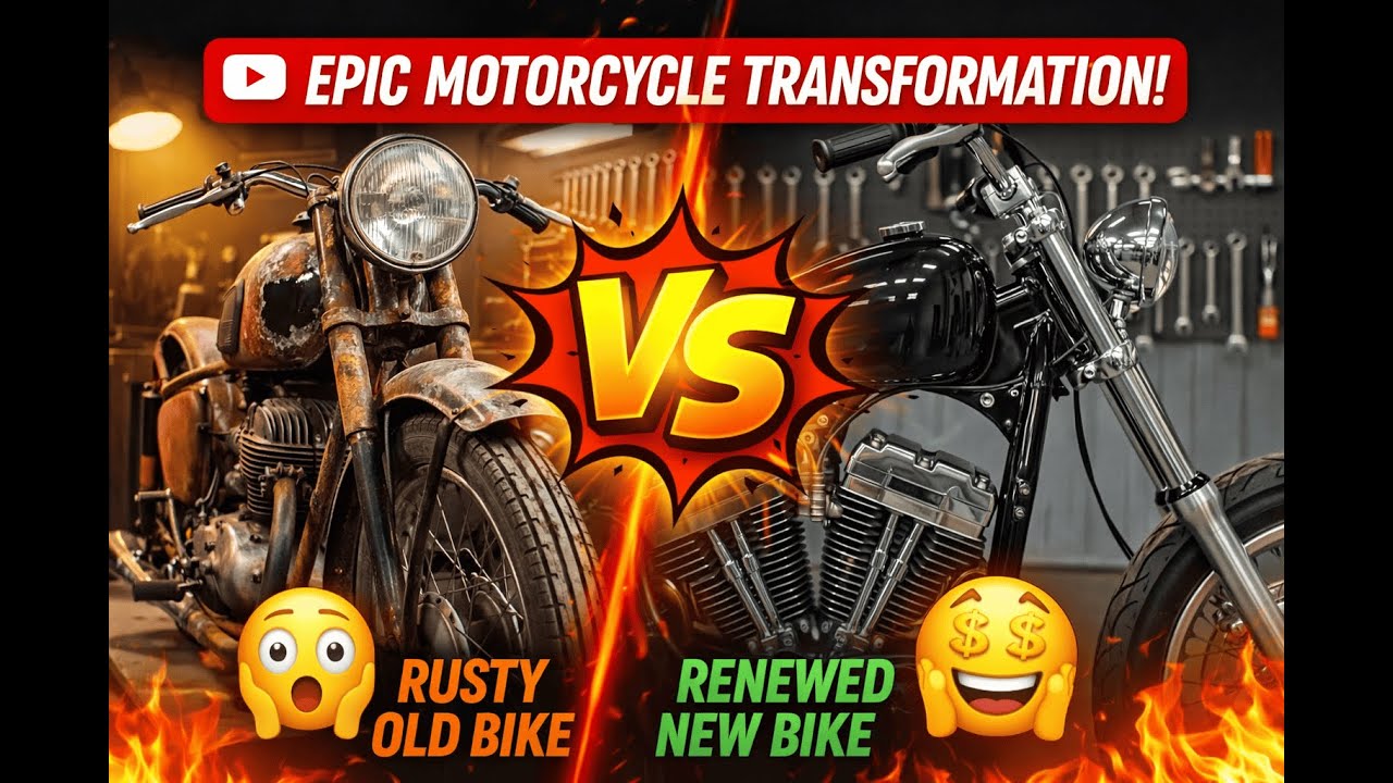 From Scrap to Superbike – Insane Motorcycle Restoration!