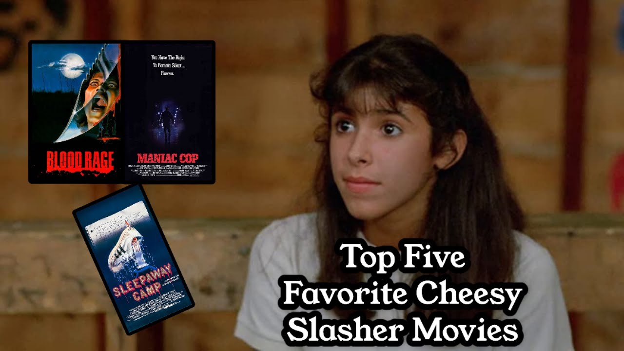 Top Five Favorite Cheesy Slasher Movies | Spooky Noodles Top Five