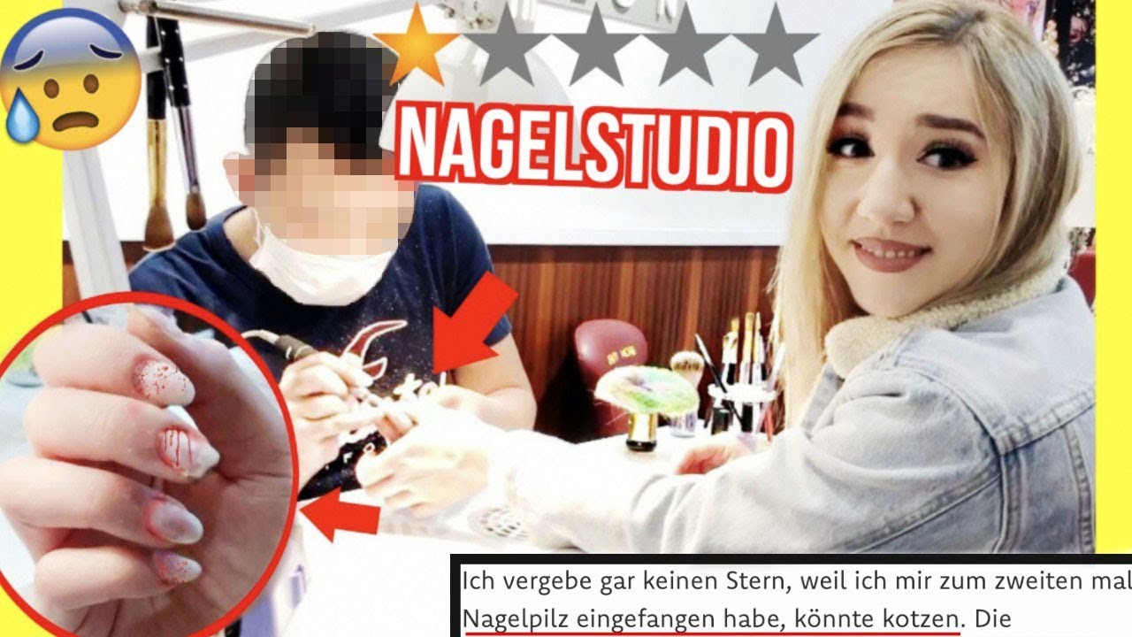 Lasse NÄGEL beim SCHLECHTESTEN NAGELSTUDIO in MEINER STADT machen - Challenge
