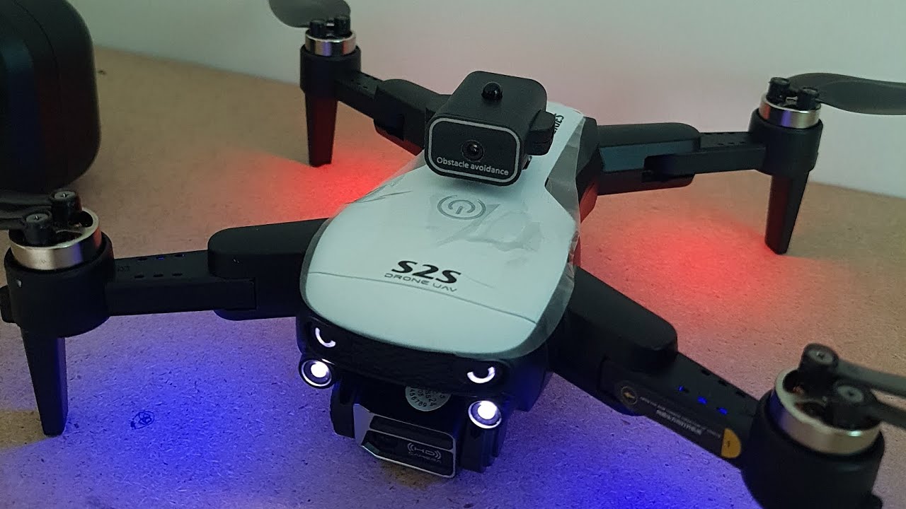 todas as configurações do drone s2s . configurações de aplicativo da câmeras e testes.