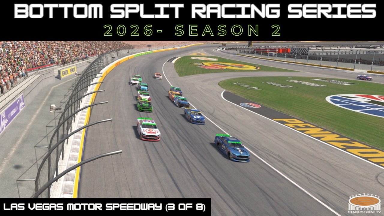 Las Vegas Motor Speedway LIVE | 2026 iRacing ARCA Bottom Split Racing Series