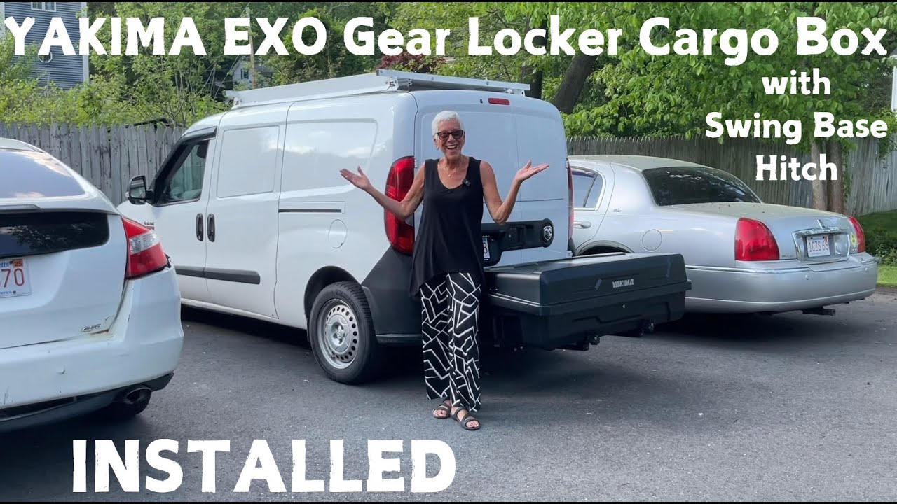 Грузовой ящик YAKIMA EXO GEARLOCKER и сцепное устройство SWINGBASE &mdash; ДЕЛАЕМ ЖИЗНЬ НА ДОРОГЕ ЛУЧШЕ &mdash; ЖИЗНЬ ПРЕКРАСНА!