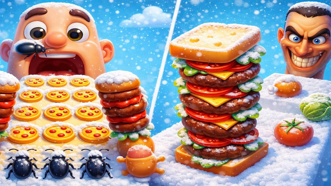 Sandwich Runner 🆚 Sandwich Run🌻🧿🌺🌈Max Levels Walkthrough Android IOS Update Gameplay 900146