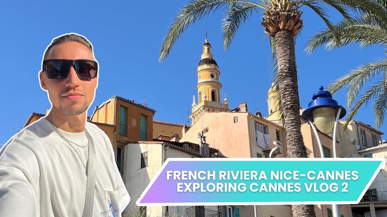 Running my first Marathon - Exploring Cannes, France | A week at the French Riviera Vlog 2