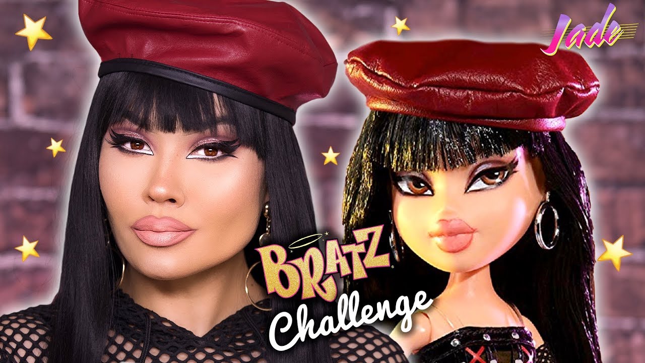 BRATZ CHALLENGE — КАК ПРЕВРАТИТЬСЯ В КУКЛУ BRATZ — УРОКИ ПО МАКИЯЖУ | MaryamNYC