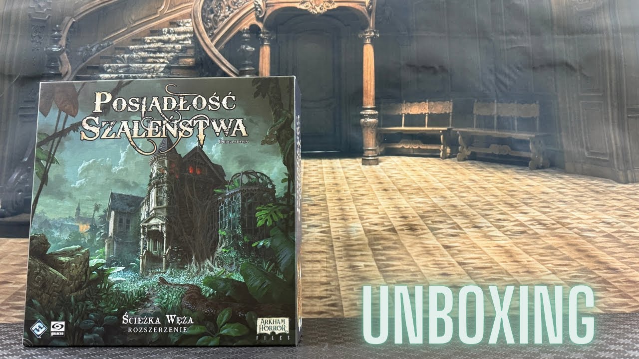 Posiadłość Szaleństwa: Ścieżka Węża - UNBOXING