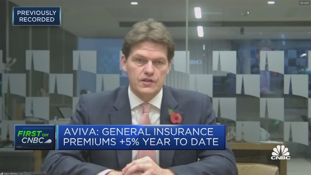 Inflation will spike and come down during course of 2022: Aviva CFO