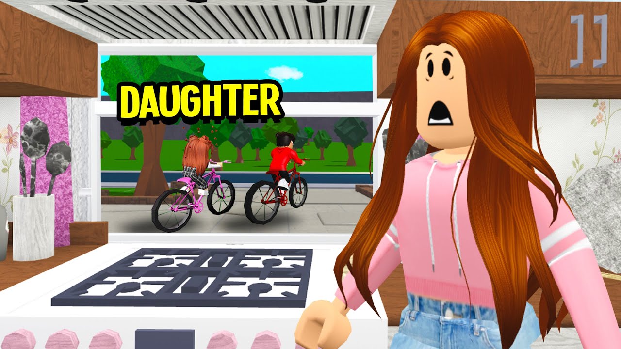 I Adopted A DAUGHTER.. I Caught Her SNEAKING Out With A BOY! (Roblox Bloxburg)