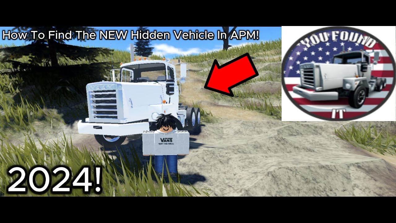 How To Find The NEW HIDDEN VEHICLE In APM! (American Plains Mudding Roblox)