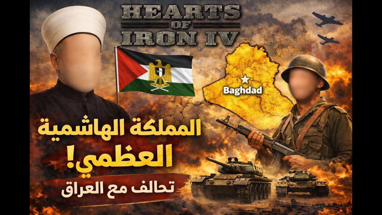 محاولة توحيد بلاد الشام ومحاربة الحلفاء وتركيا, وانشاء تحالف مع العراق. دولة فلسطين الحلقة #2