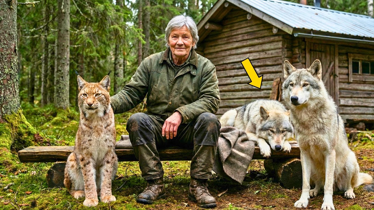 O BĂTRÂNĂ A ADĂPOSTIT UN RÂS, UN LUP ȘI UN HUSKY. CE A URMAT A ȘOCAT SATUL