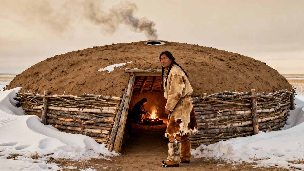 Why Mandan Earth Lodge Entryways Saved More Heat Than Frontier Cabin Doors