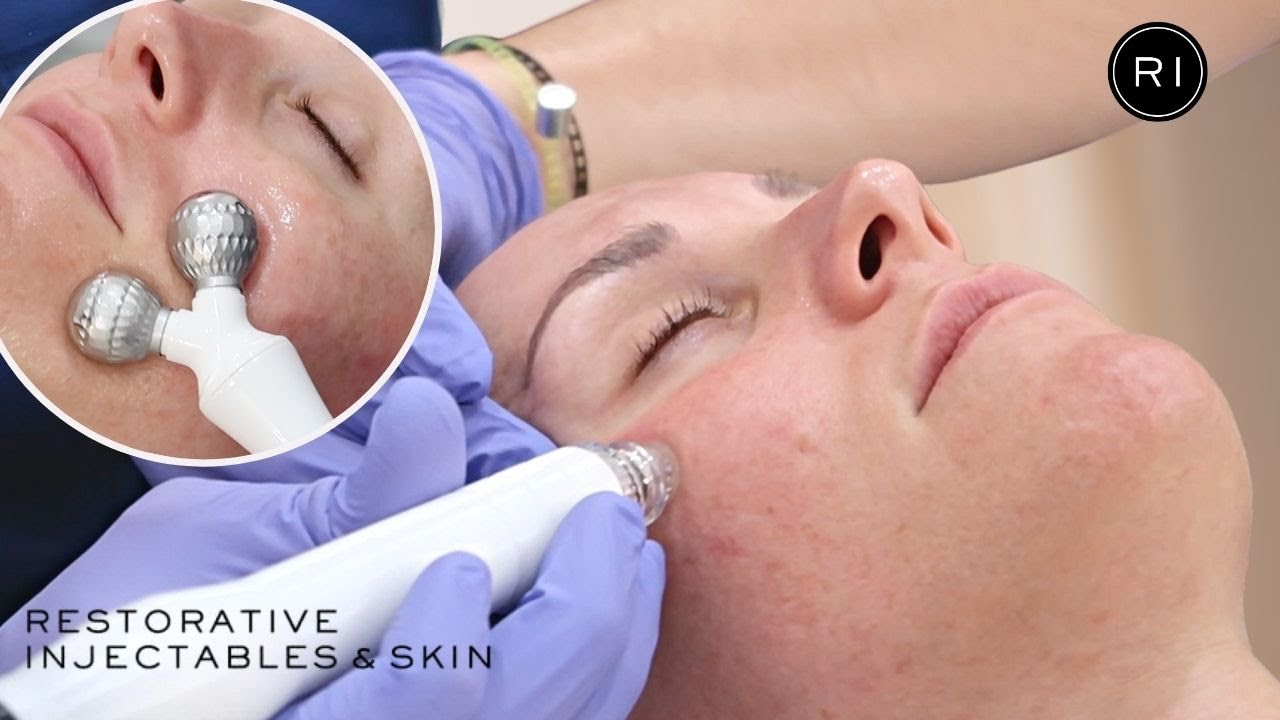 ASMR HYDRAFACIAL SKINWAVE | Relaxing Facial Treatment | Microcurrent Face Massage
