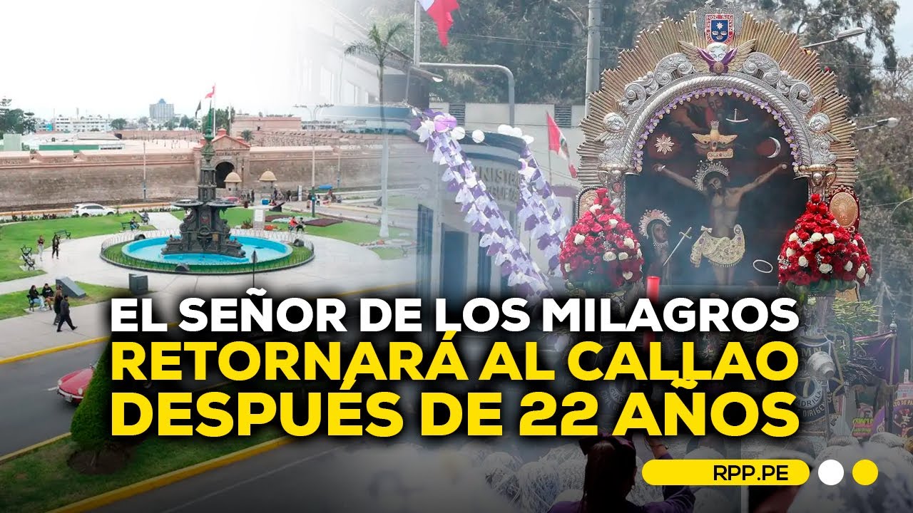 🟣 Tras 22 años, el Señor de los Milagros regresará al Callao #ADNRPP | ENTREVISTA