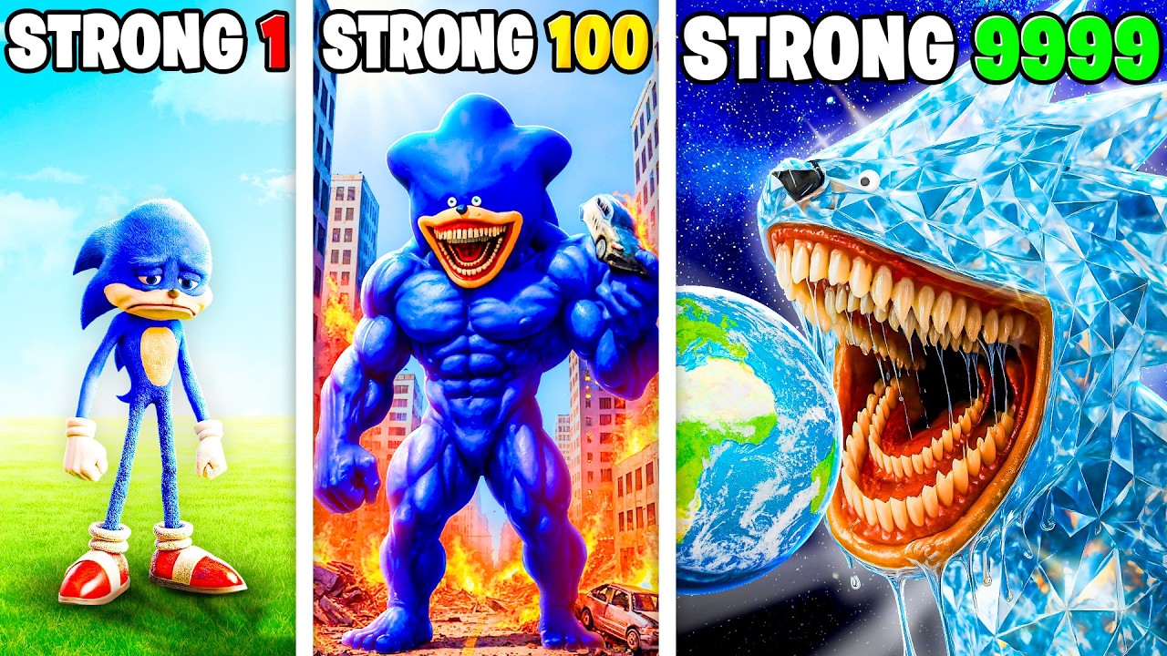 Upgrading to STRONGEST Shin Sonic in GTA 5!
