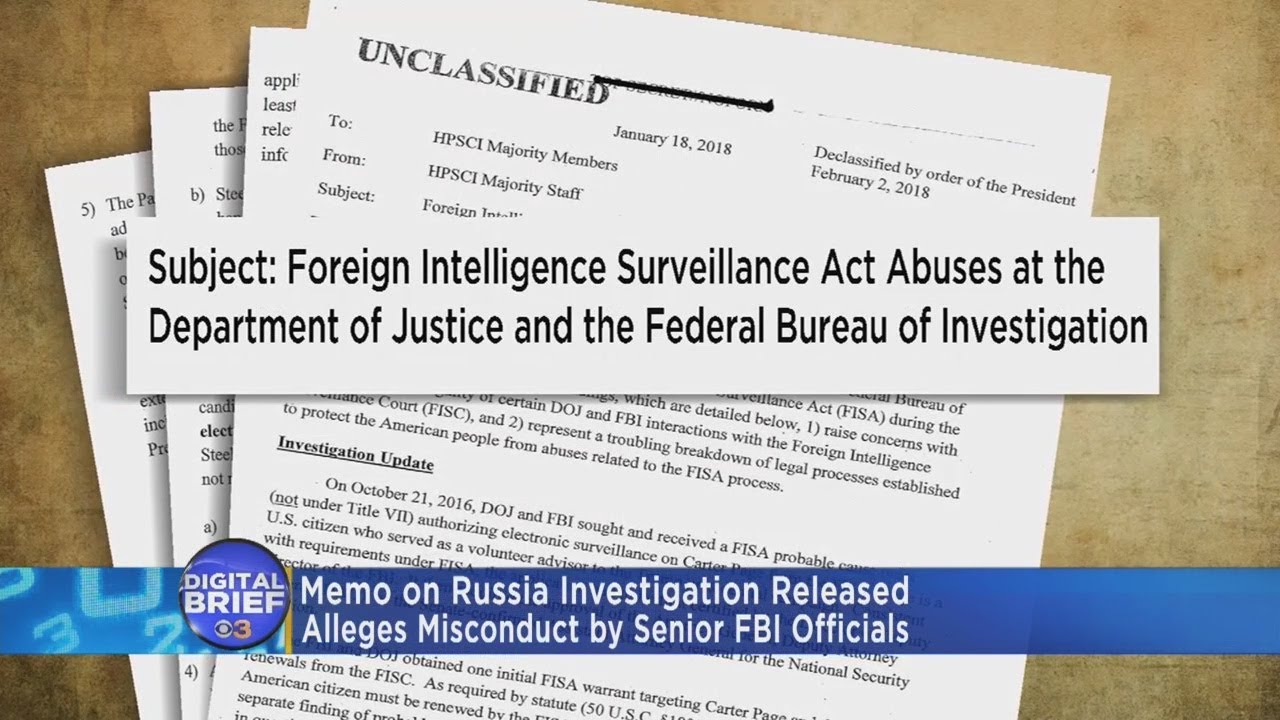 Digital Brief: February 2, 2018 (PM)