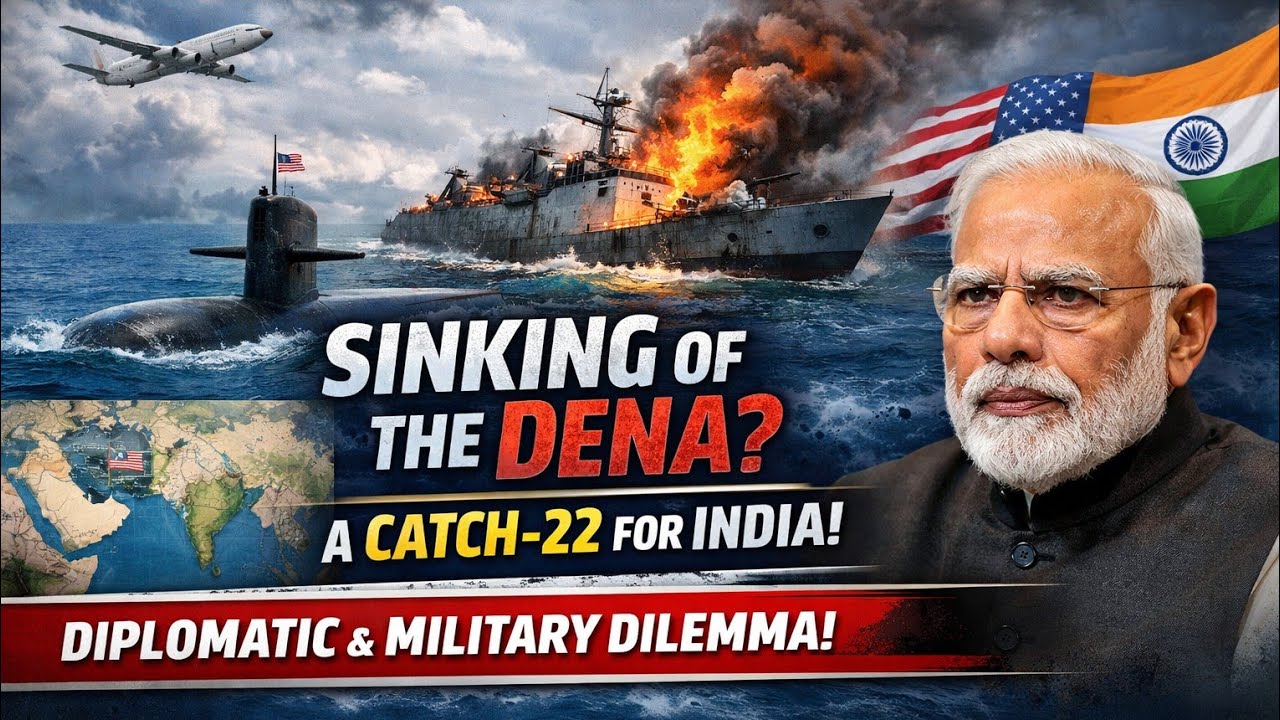 Militarisation of the Indian Ocean Region | Sinking of Dena Explained UPSC #upsc2026 #prelims2026 