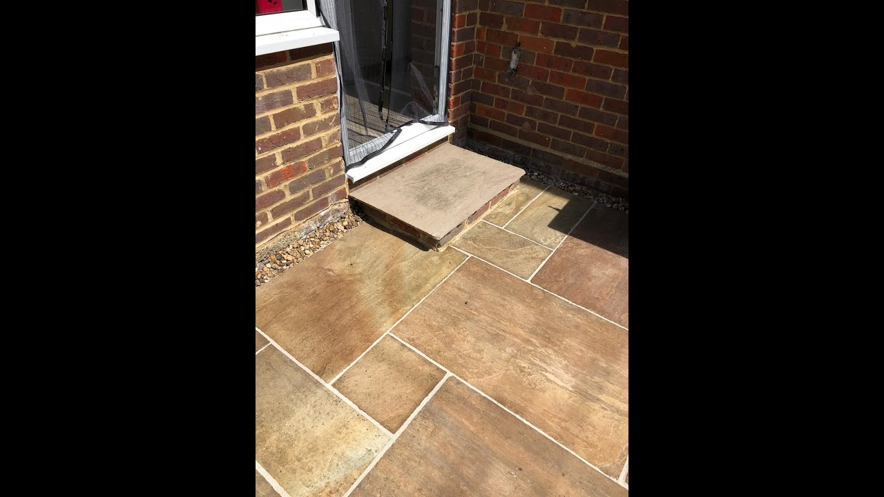 Protecting & Colour Enhancing Natural Stone Patios & Other Paving using NCC Natural Stone Sealer