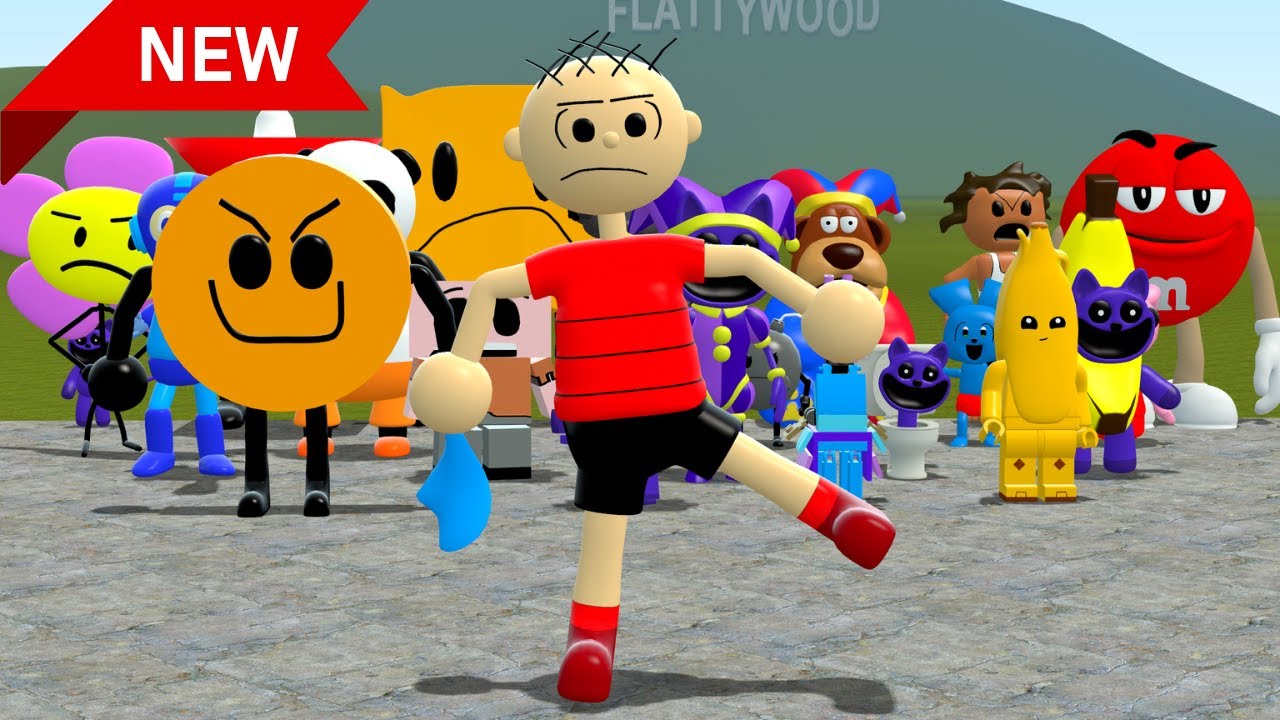 👦New Linus Van Pelt 3D Memes Nextbot From Peanuts In Garry's Mod👦
