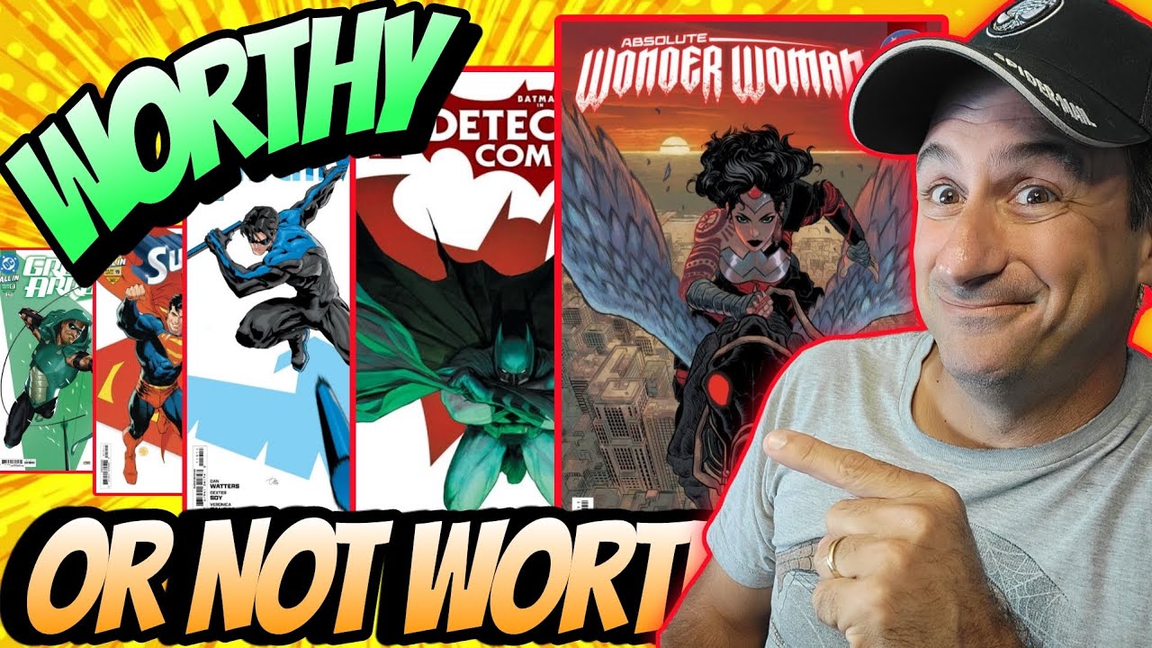 Jumping All In With DC This Week! Are these Comic Books Worthy?