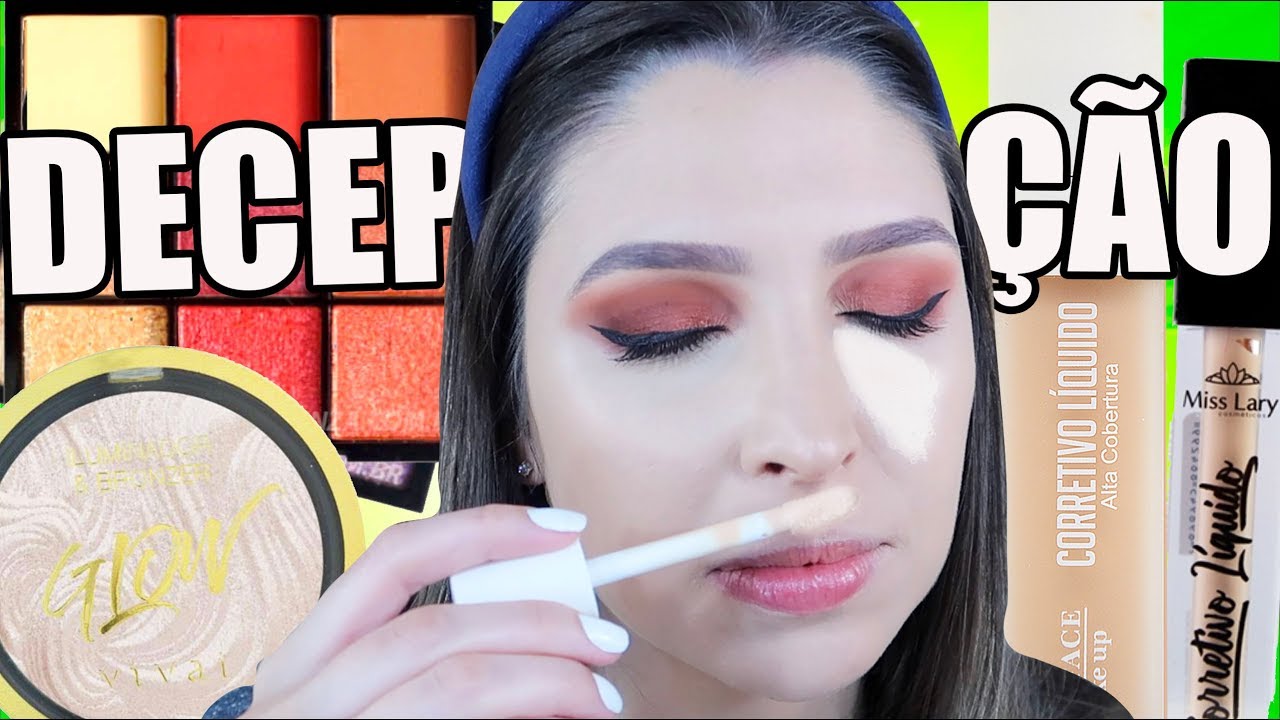 TESTEI e me DECEPCIONEI com as MAKES da 25 DE MARÇO | Julia Tedesco