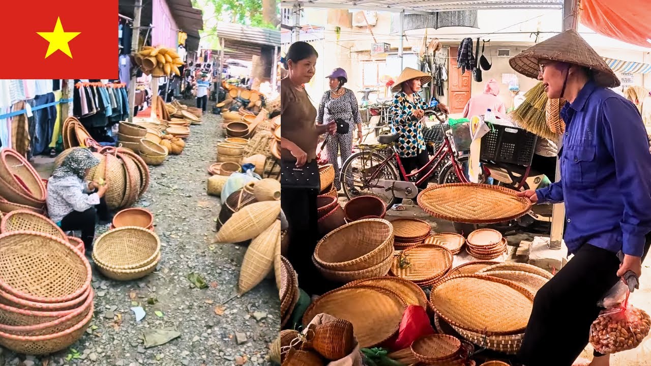 Explore the Hunting Market | Charming Traditional Village Market in Vietnam- with QuangVietTravel p2