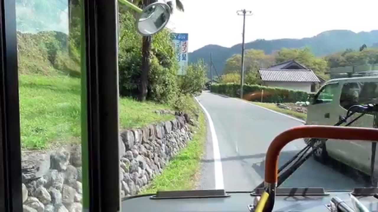 国際興業バス 飯01-2 前面展望 湯の沢⇒名栗車庫⇒さわらびの湯⇒東飯能駅⇒飯能駅