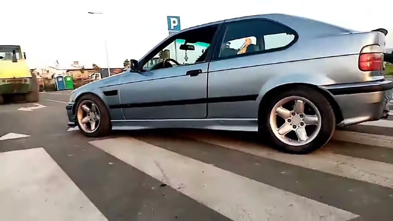 BMW E36 Compact 1.8 ti ///M (Hot road)  Uzareni asfalt