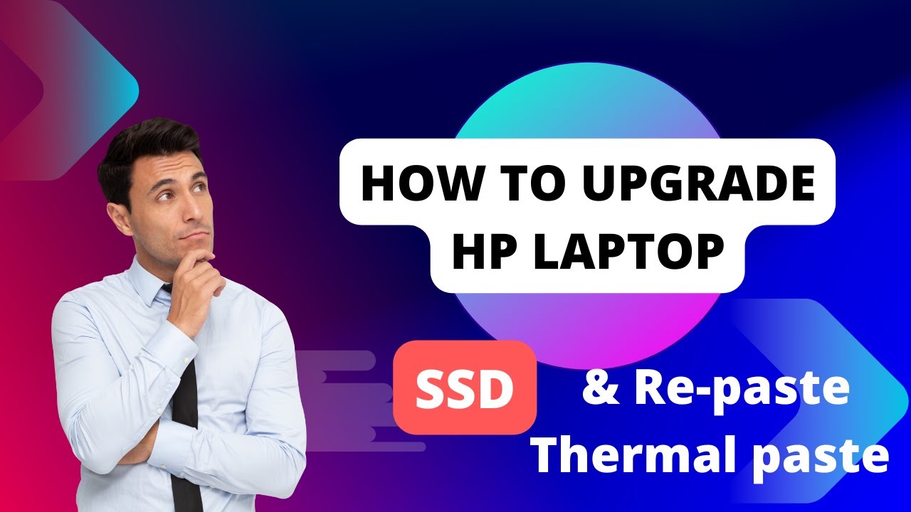 How To Upgrade/Install SSD in HP Notebook 15 series Laptop & Repast Thermal Paste (HP 15-ay008tx)