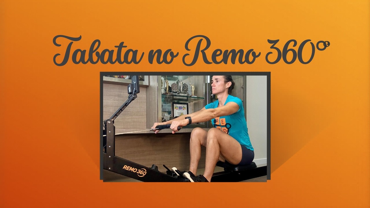 Tabata no Remo 360 - Treino de remo indoor