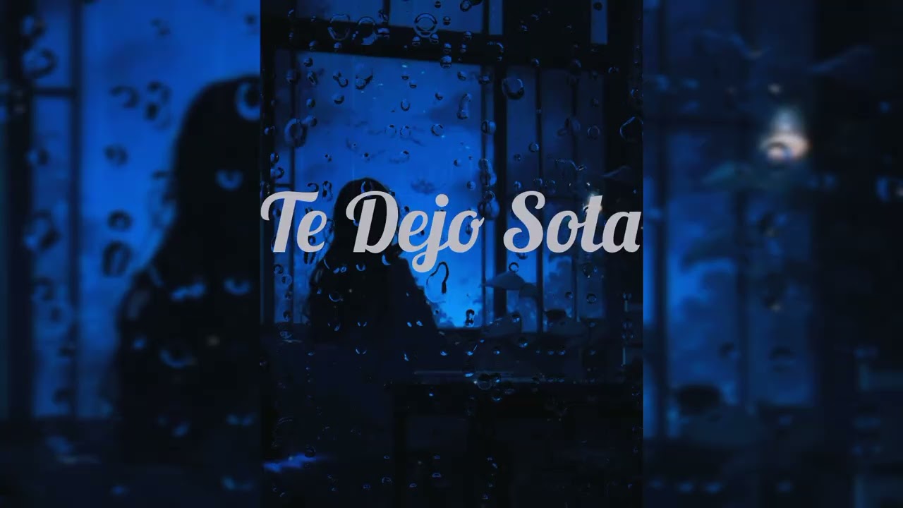 El Gato Negro 297 - Te Dejo Sola - (letra) 