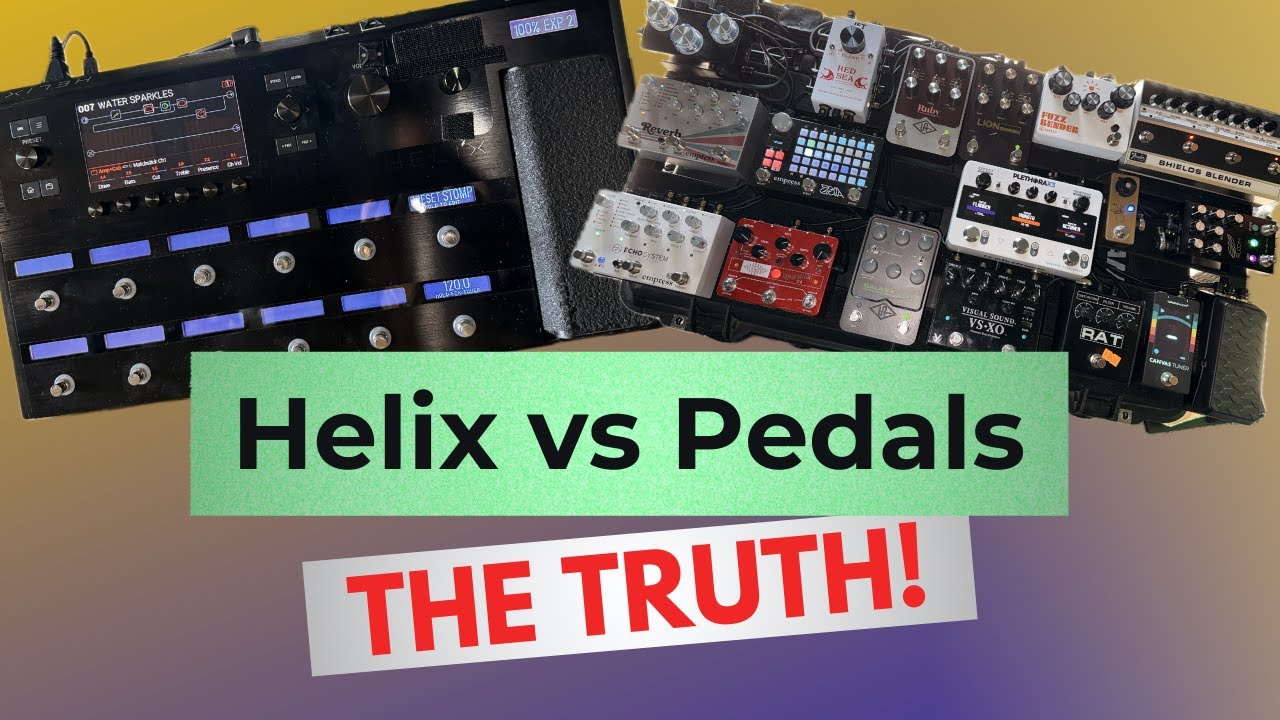 Helix Vs Pedalboard Which One's Right For You!