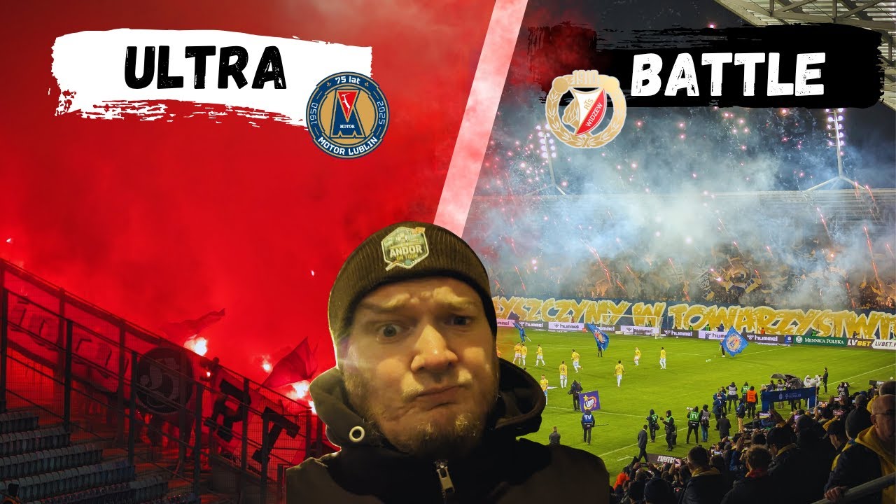 MOTOR LUBLIN vs WIDZEW Ł&Oacute;DŹ Szalona Bitwa Ultras&oacute;w w Lublinie