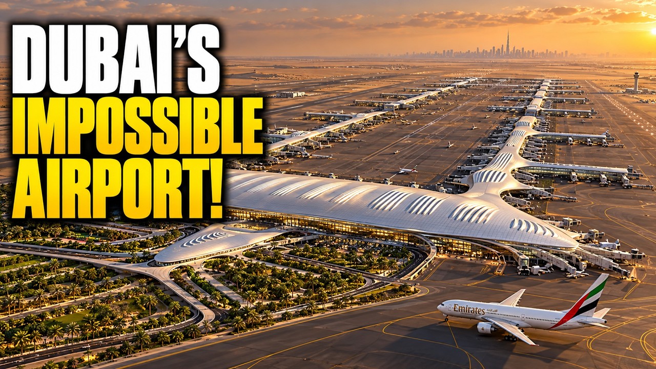 Dubai Is Building the World&rsquo;s Most Insane Airport