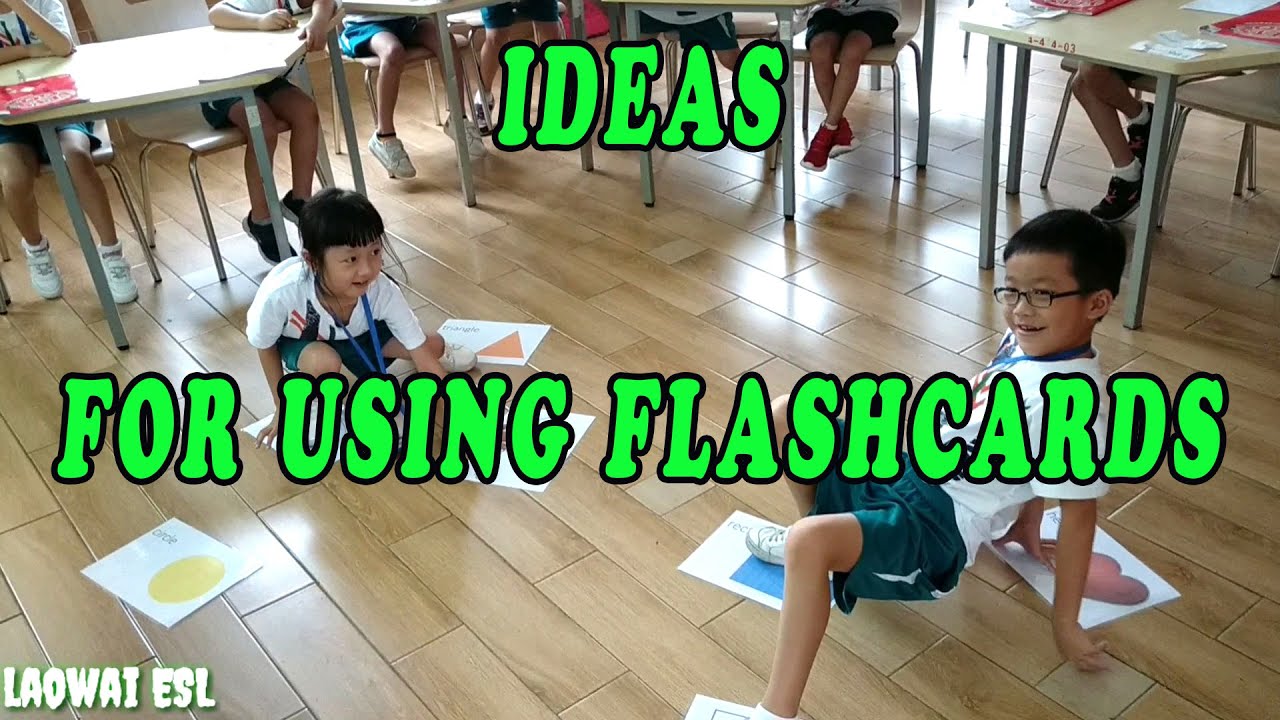 7 ways to use flashcards in English language teaching