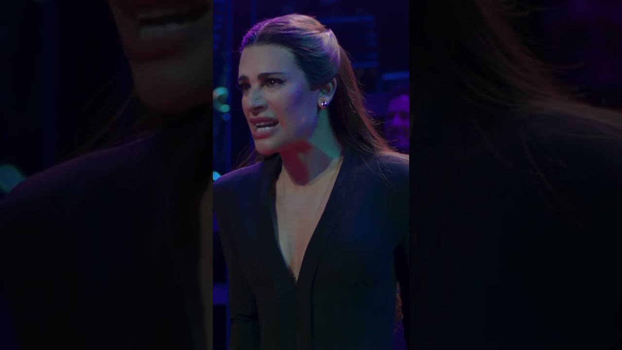 Lea Michele and Aaron Tveit in Chess ♟️On Broadway