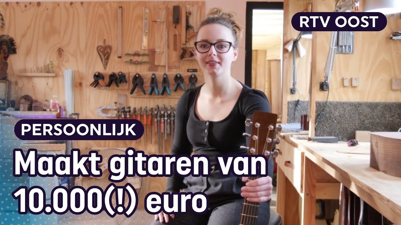 Orla (21) is Nederlands jongste professionele gitaarbouwer | RTV Oost