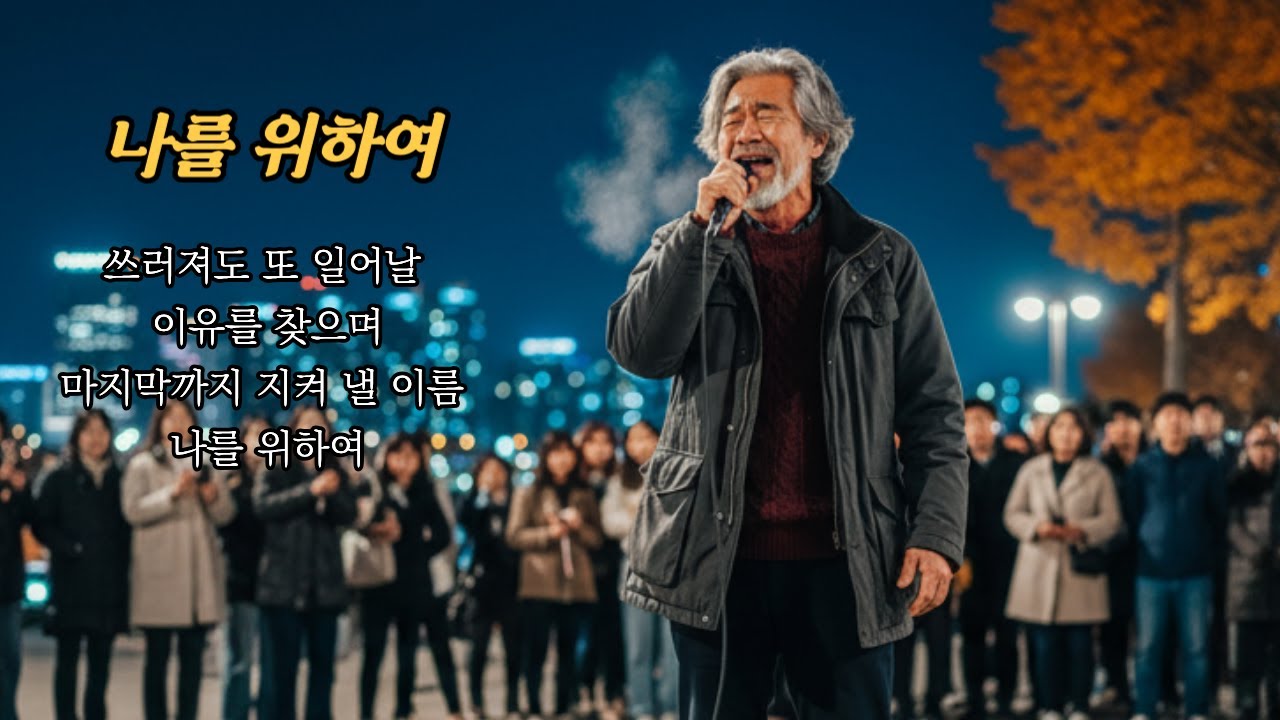 [전곡듣기] 나를 위하여🎵마지막까지 지켜 낼 이름🎵 #7080 #트로트 #트롯