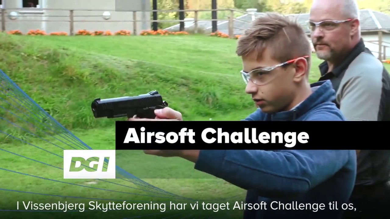Få Airsoft Challenge i din forening - Se eksempel fra Vissenbjerg Skytteforening